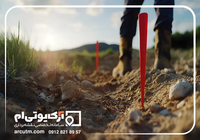 مراحل تهیه نقشه یو تی ام ولنجک