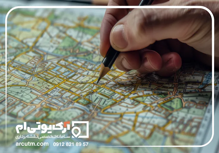 نقشه یو تی ام زعفرانیه برای شهرداری