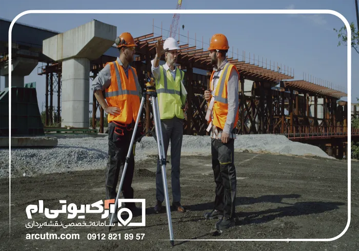 نقشه یو تی ام سعادت آباد با مهر کارشناس رسمی دادگستری