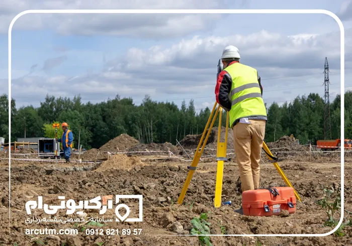 نقشه یو تی ام پردیس با مهر کارشناس رسمی دادگستری