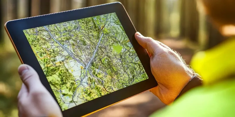 آموزش تهیه نقشه یو تی ام با گوشی