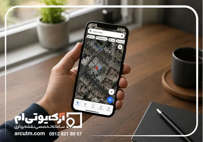 نحوه ارسال لوکیشن یا مختصات