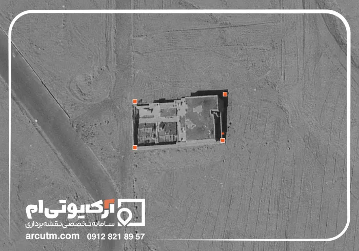 تعیین نقاط کنترل زمینی (GCP) در عکس های هوایی ارتوفتو