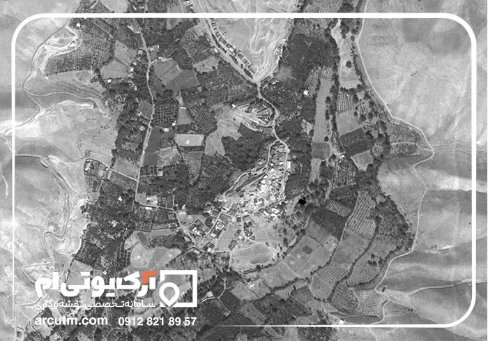 کاربرد و خرید عکس هوایی دهه 30 تهران
